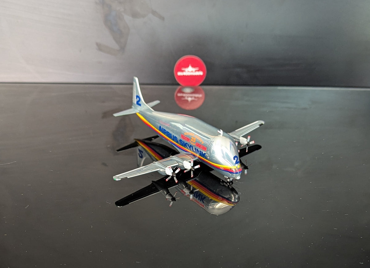 1:400 Airbus Skylink 337SGT Super Guppy Turbine "Polished Tracor Aviation 25 Years" Reg: F-BPPA JC Wings