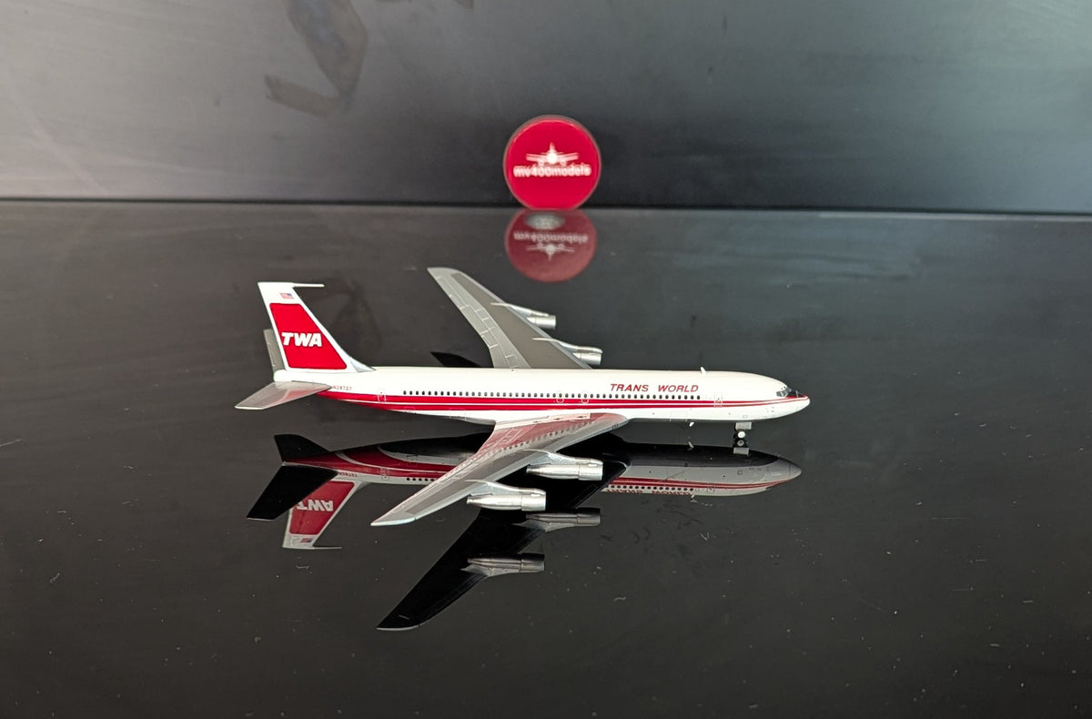 1:400 TWA Trans World Airlines B707-300 JC Wings