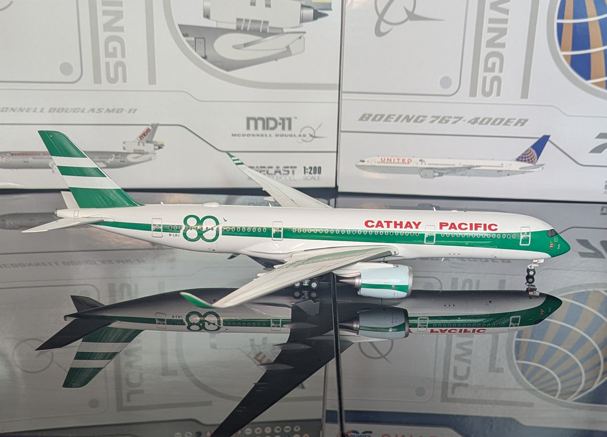 1:200 Cathay Pacific A350-900 “80th Anniversary Livery” JC Wings