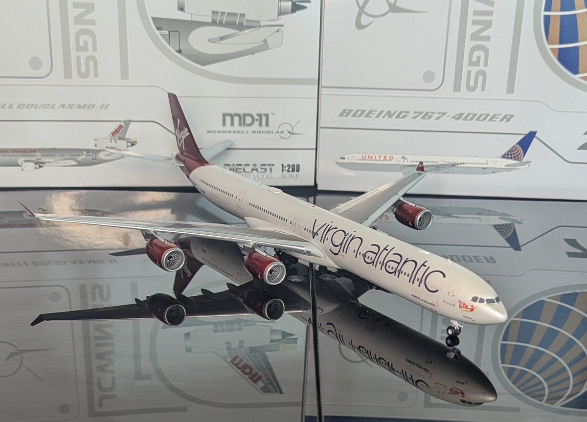 1:200 Virgin Atlantic A340-600 JC Wings