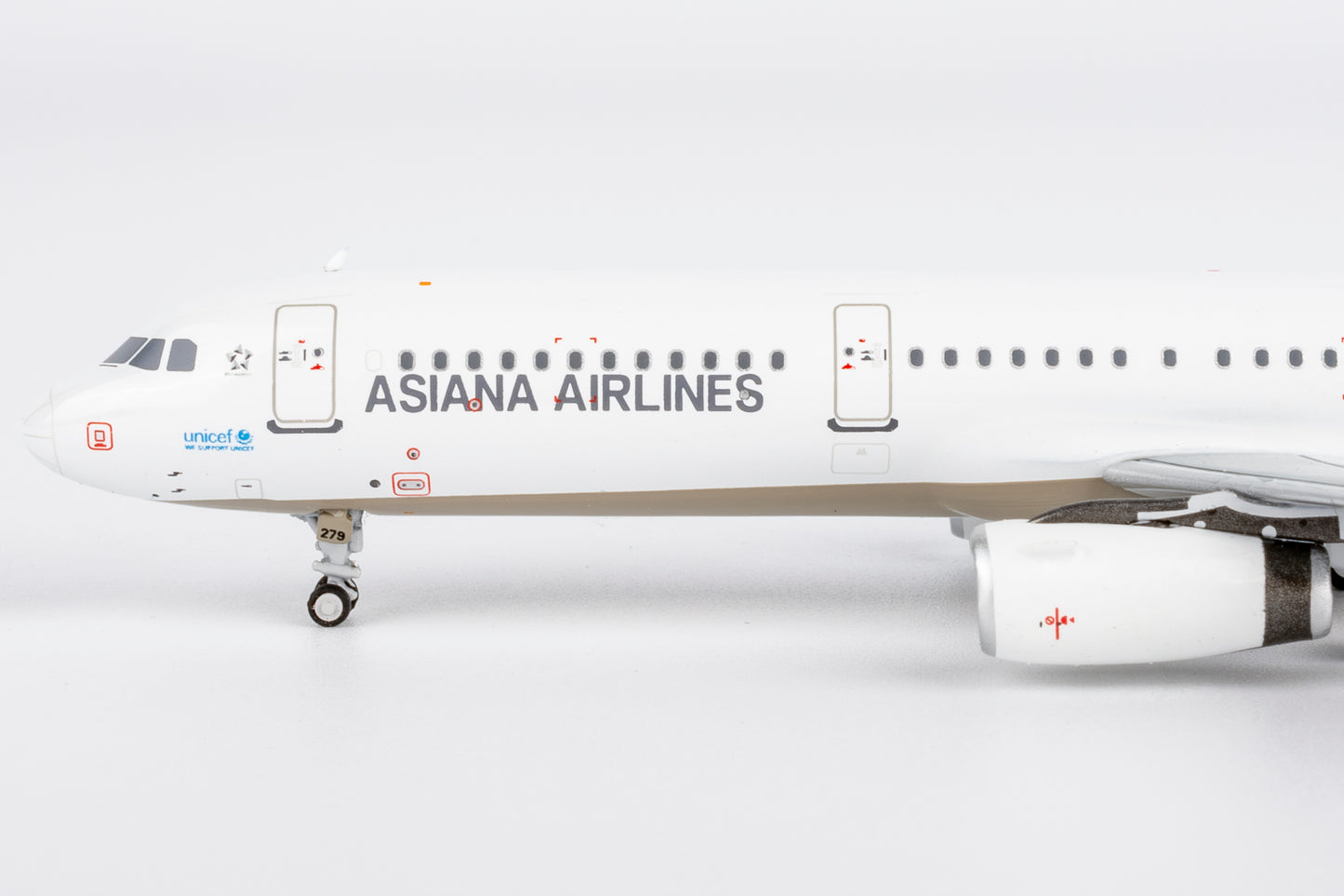 1:400 Asiana Airlines A321-200 HL8278 NG Models