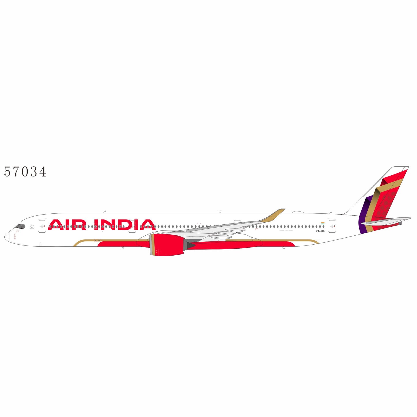 Pre-order 1:400 Air India A350-1000 VT-JRO “1st A350-1000 for AI” NG Models Ultimate Collection*