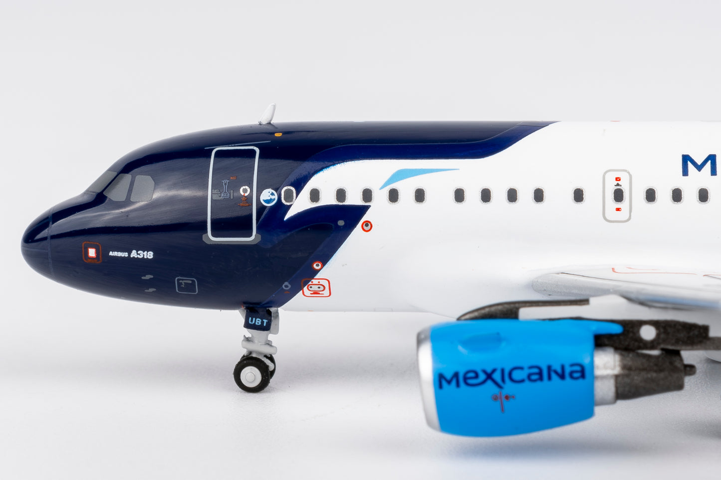 1:400 Mexicana A318-100 XA-UBT NG Models