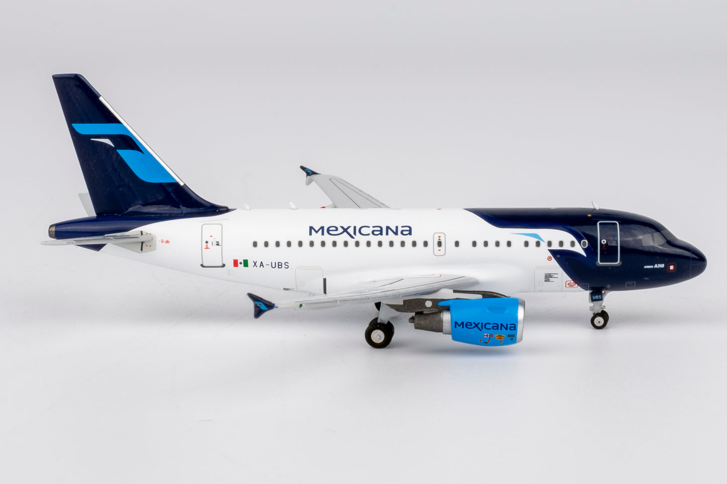 1:400 Mexicana A318-100 XA-UBS NG Models