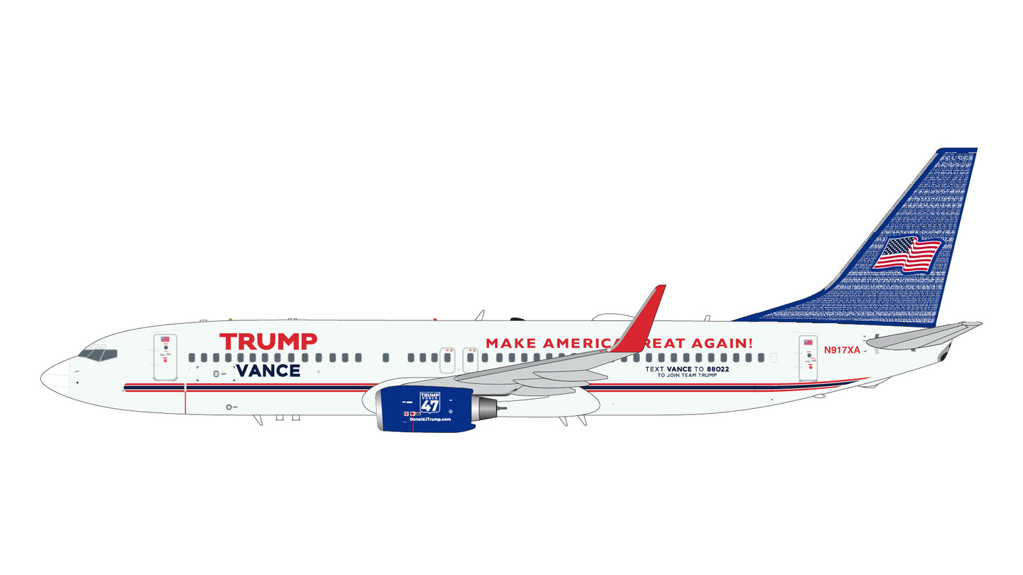 Pre-order 1:200 Trump-Vance Campaign B737-800 Gemini200