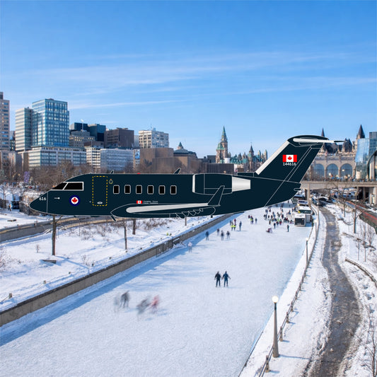 Pre-order* 1:400 RCAF CC-144B Challenger 144616 3D Design Deck