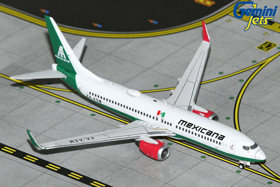 1:400 Mexicana B737-800W Gemini Jets