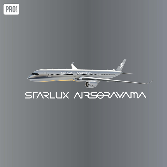 Pre-order 1:400 Starlux A350-1000 “Airsorayama Silver” NG Models