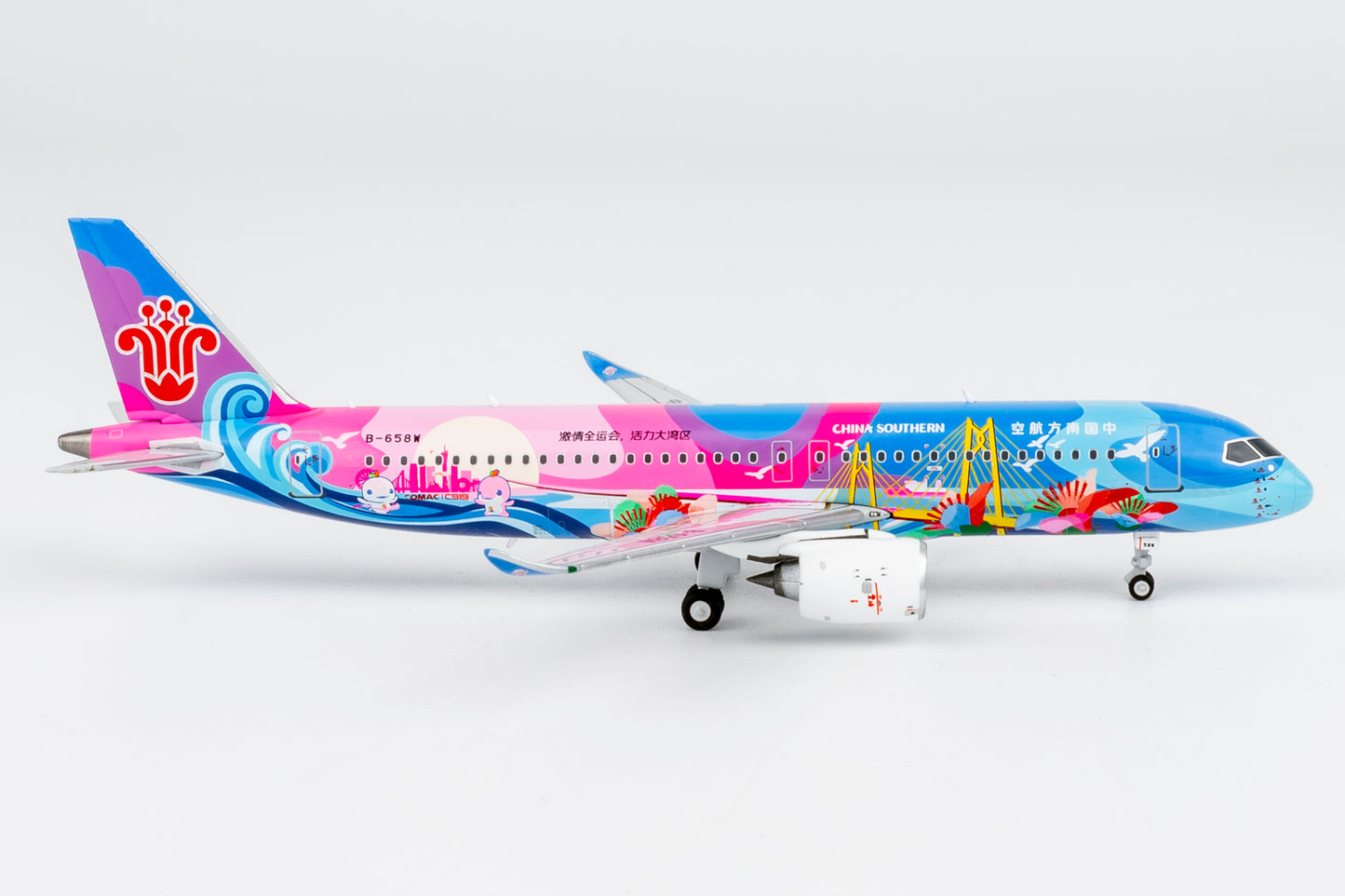 1:400 China Southern Airlines Comac C919 Phoenix Models