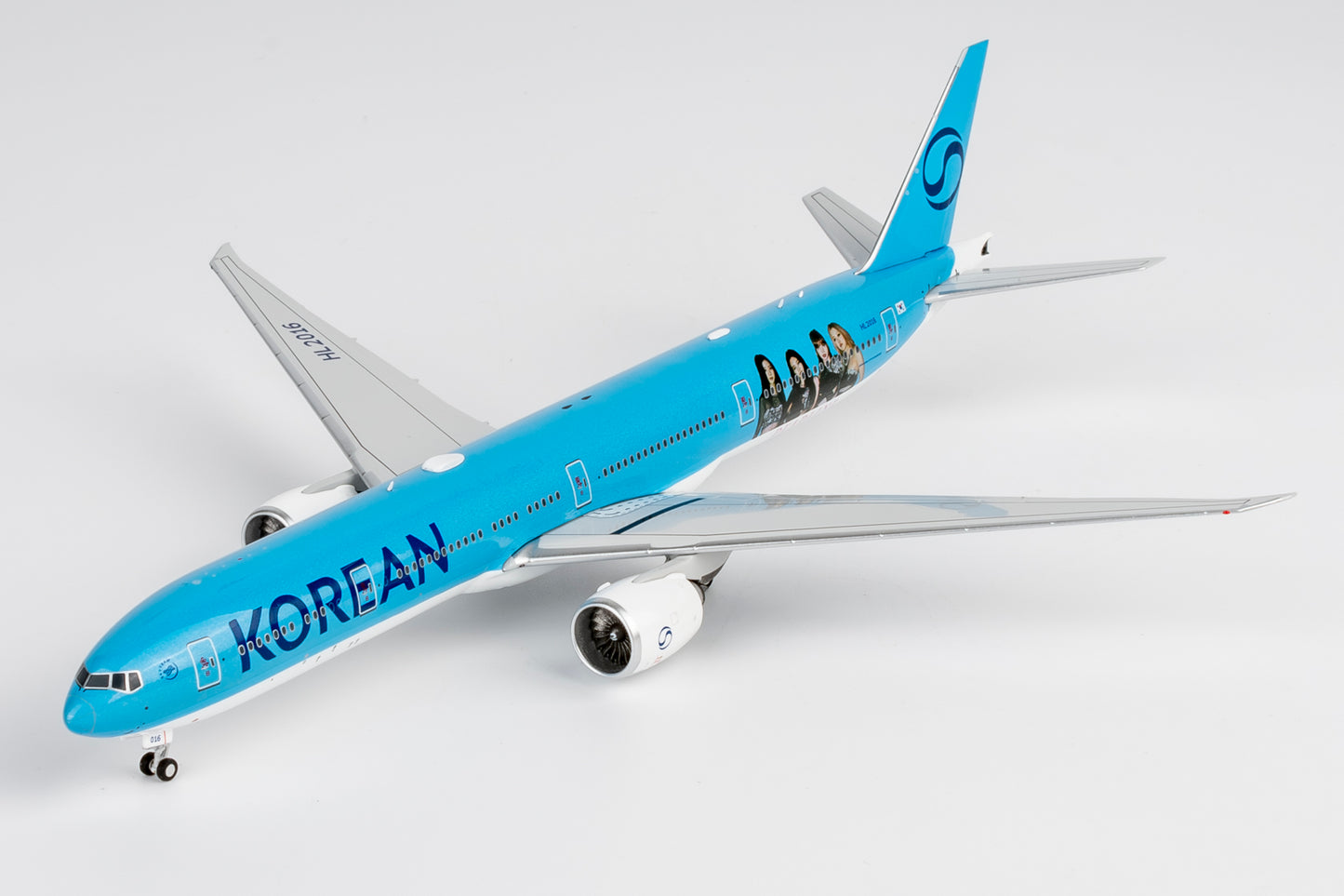 1:400 Korean Air B777-300ER HL2016 BLACKPINK NG Models Ultimate Collection.