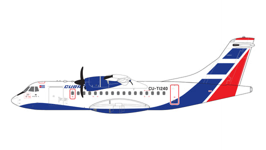 Preorder 1:400 Cubana de Aviación ATR 42-500 Gemini Jets