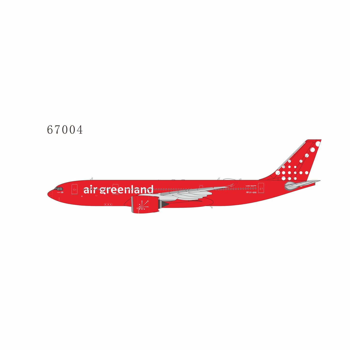 Preorder 1:400 Air Greenland A330-800 NG Models