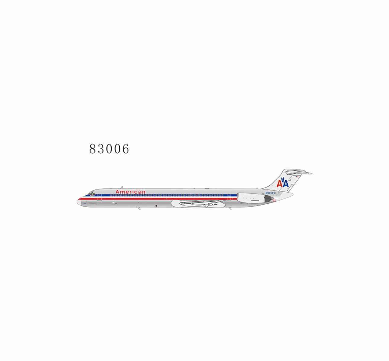 Pre-order 1:400 American Airlines MD-82 NG Models.