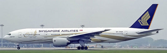 Pre-order 1:400 Singapore Airlines B777-200ER  Aviation 400