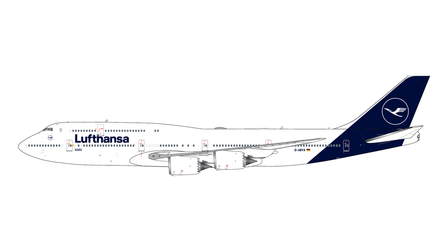 Preorder 1:400 Lufthansa B747-8 D-ABYA Gemini Jets