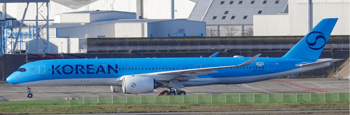 Pre-order 1:400 Korean Air A350-900 JC Wings