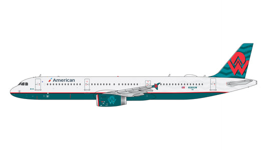 Preorder 1:400 American Airlines A321-200 "America West" Heritage Livery Gemini Jets