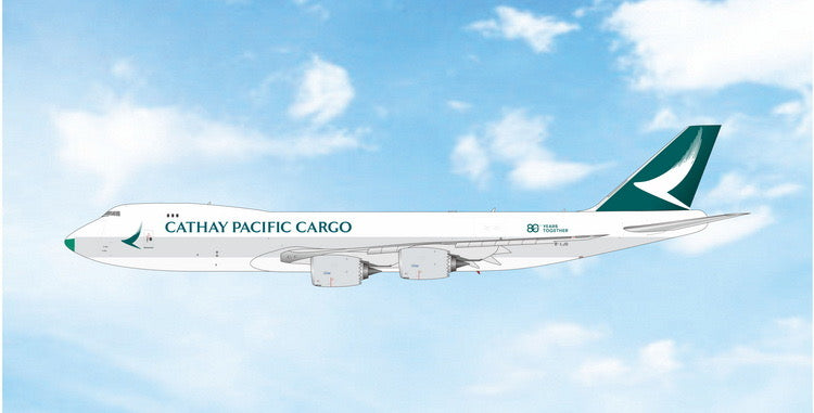 Pre-order 1:400 Cathay Pacific Cargo B747-8F “80 Years Together” Phoenix Models
