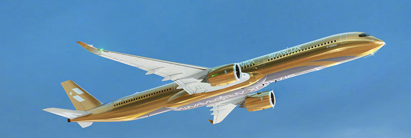 Pre-order 1:400 Starlux A350-1000 “Airsorayama Gold” Aviation 400