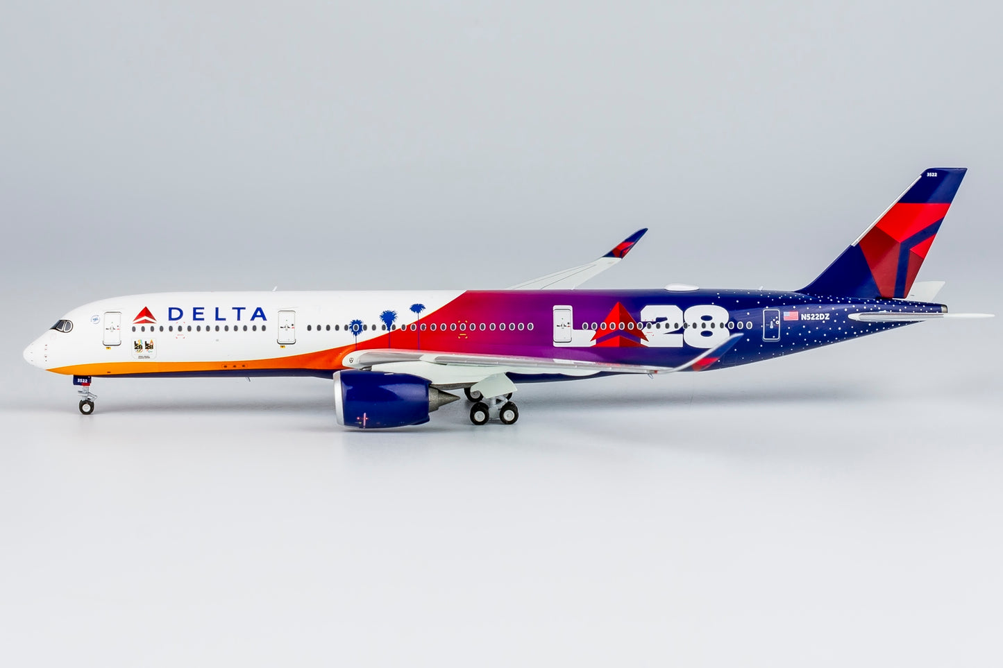 1:400 Delta Air Lines A350-900 "LA28" Ultimate Collection NG Models