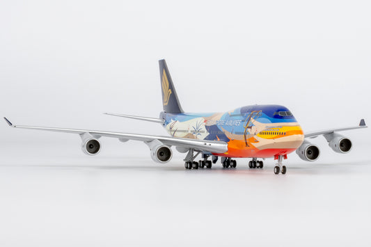 1:400 Singapore Airlines B747-400 9V-SPK “Tropical Livery” NG Models