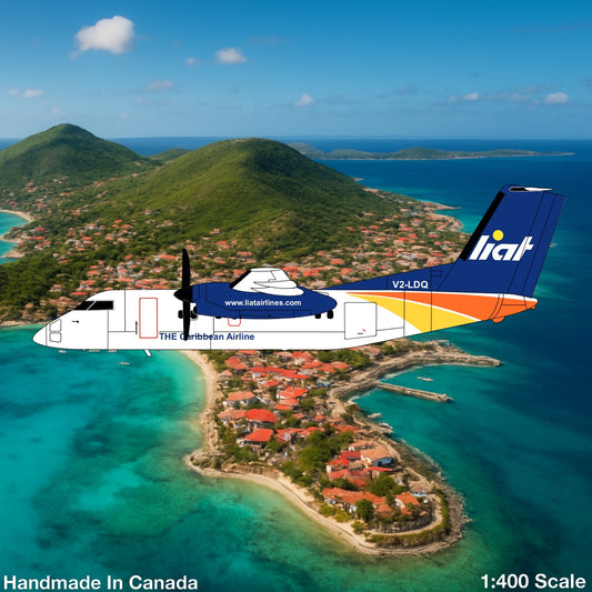 Pre-order* 1:400 Liat Dash 8 Q100 3D Design Deck