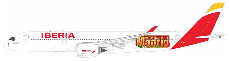 Pre-order 1:400 Iberia A350-900 “Only in Madrid” Aviation 400