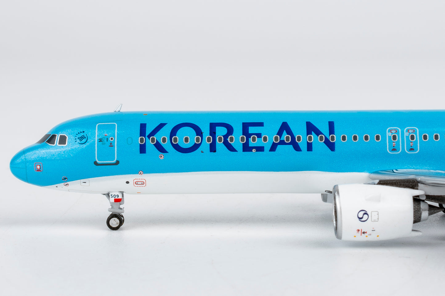 1:400 Korean Air A321neo “1st A321neo for Korean Air” HL8509 NG Models