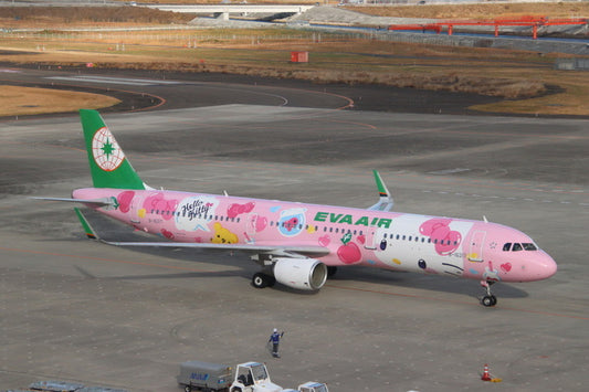 Pre-order 1:400 Eva Air A321-200 “Pinky Jet” Phoenix Models