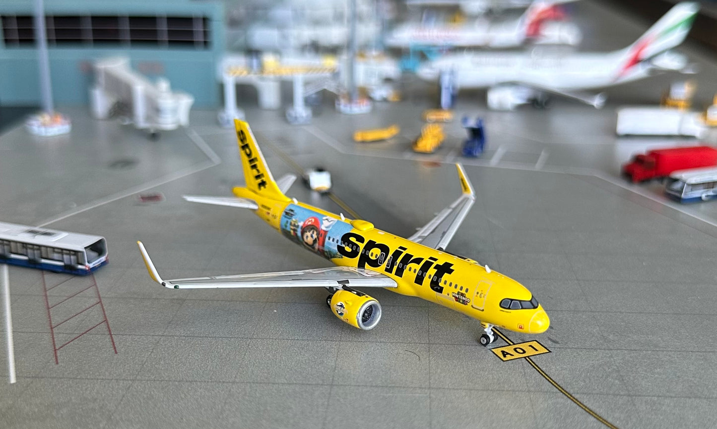 1:400 Spirit A320neo “Super Mario Bros” Phoenix Models