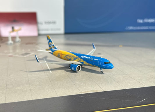 1:400 Etihad Airways A320neo “First A320neo for Etihad” NG Models