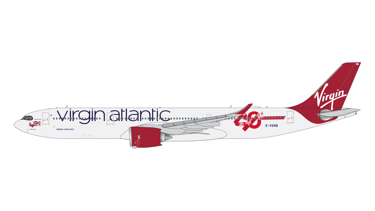 Preorder 1:400 Virgin Atlantic A330-900neo “40th Anniversary” Gemini Jets