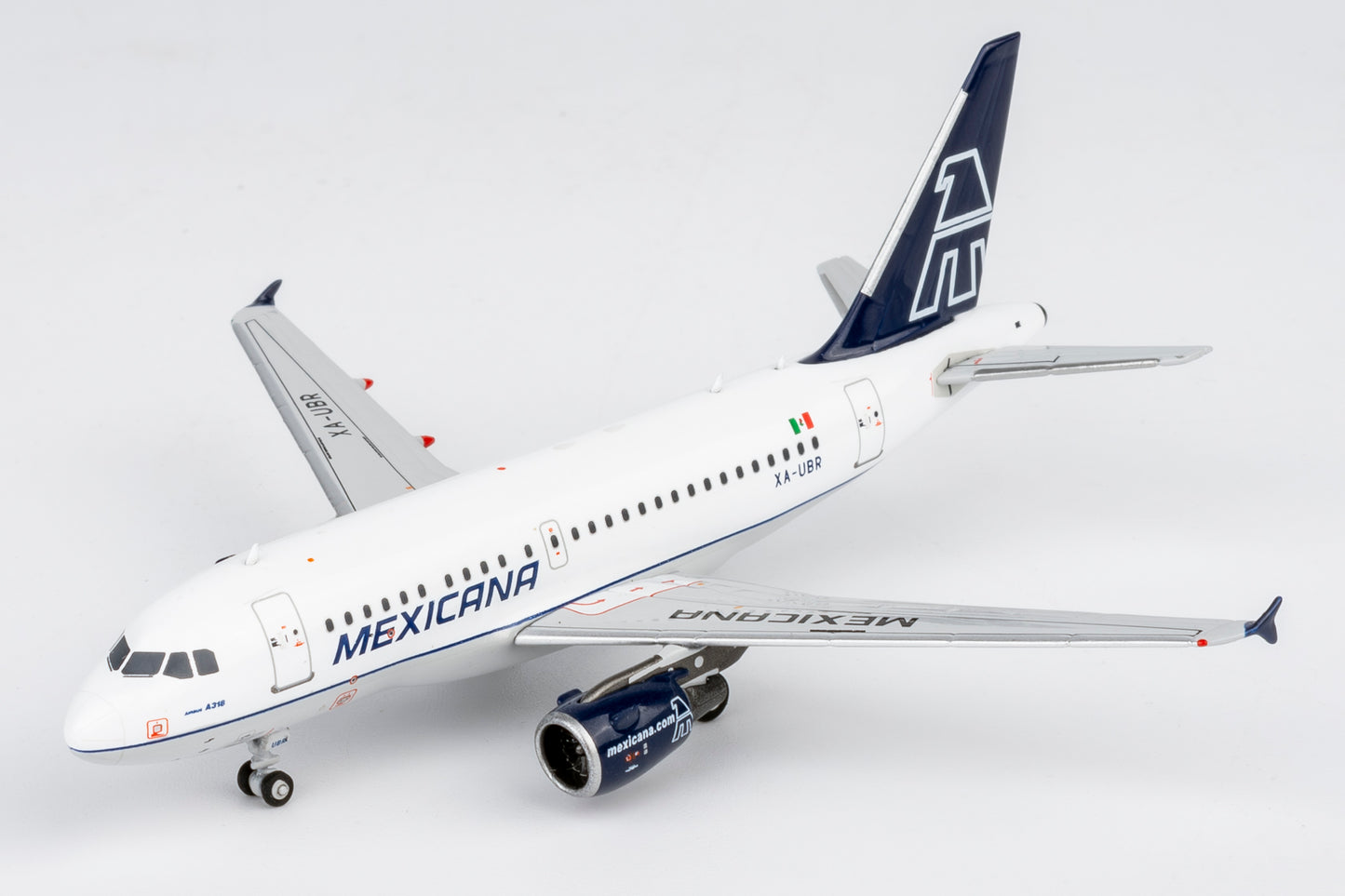 1:400 Mexicana A318-100 XA-UBR “Old Colors” NG Models
