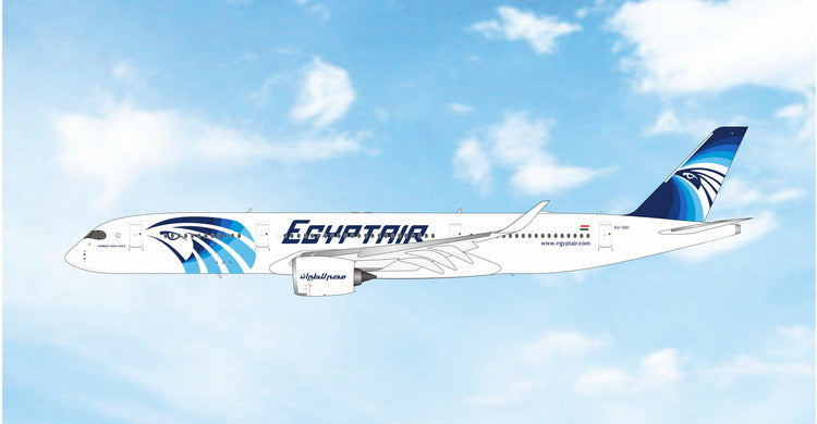 Pre-order 1:400 Egypt Air A350-900 Phoenix Models