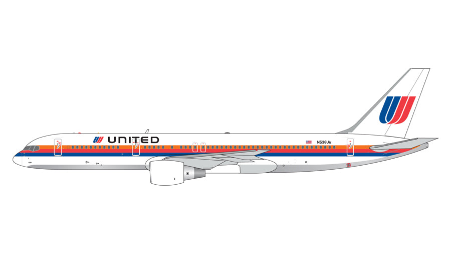 Preorder 1:400 United Airlines B757-200 Gemini Jets