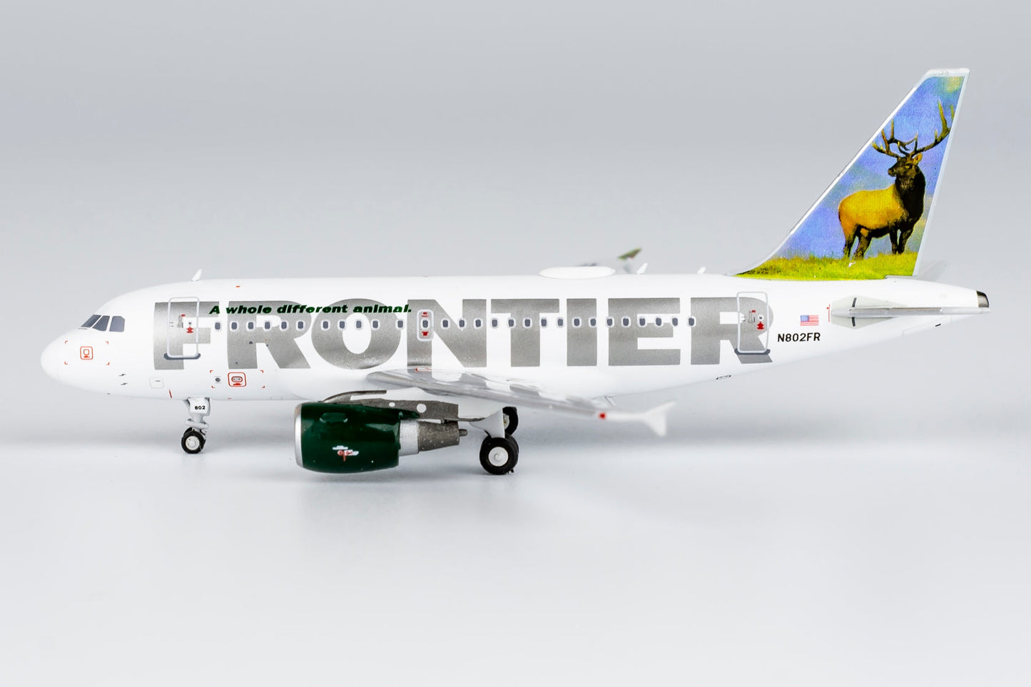 1:400 Frontier Airlines A318-100 "Montana the Elk" NG Models