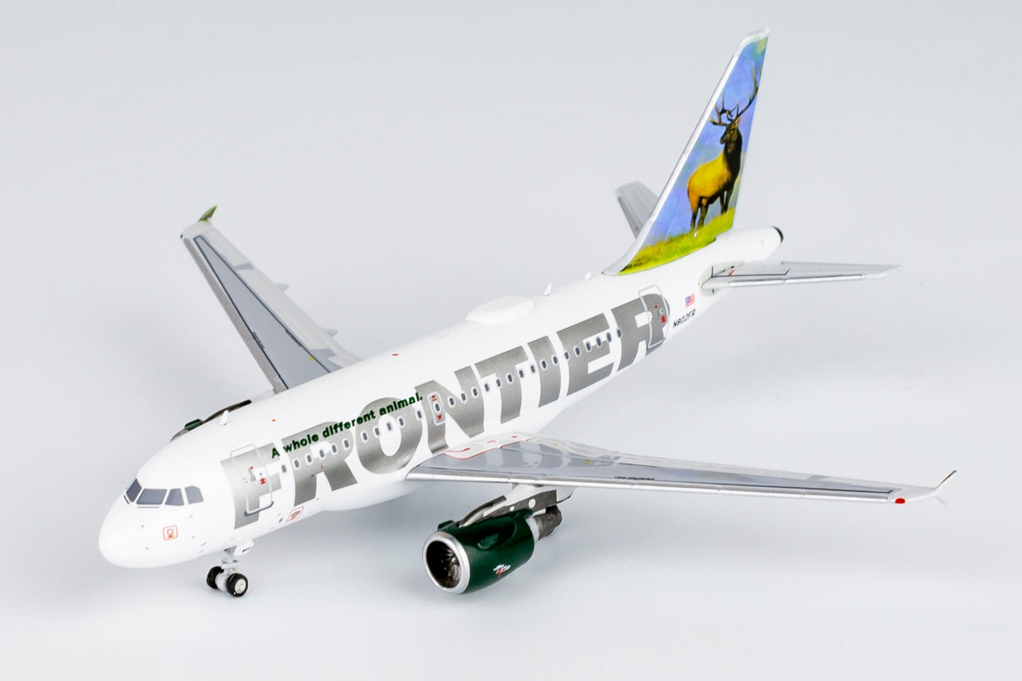 1:400 Frontier Airlines A318-100 "Montana the Elk" NG Models