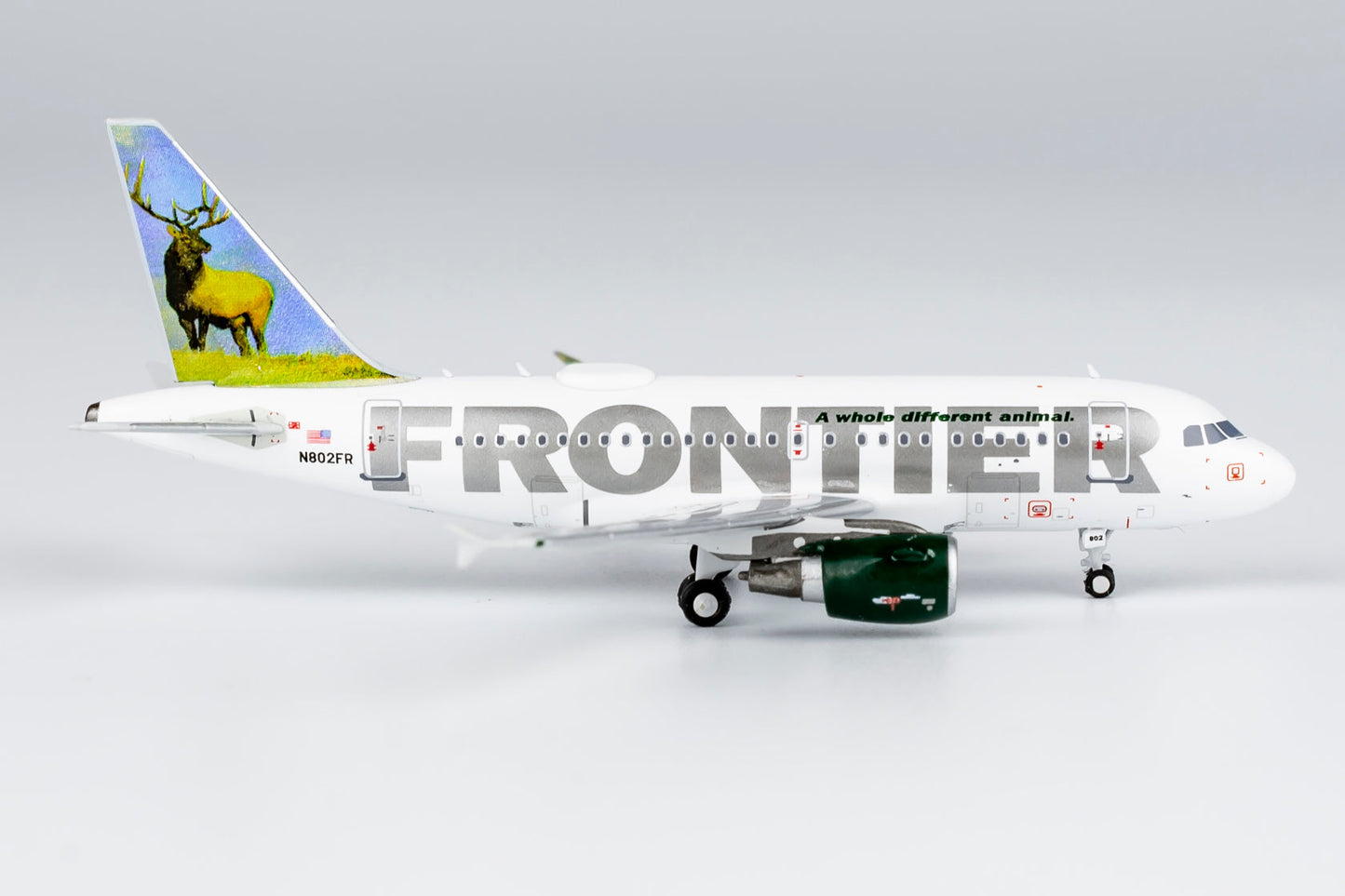 1:400 Frontier Airlines A318-100 "Montana the Elk" NG Models