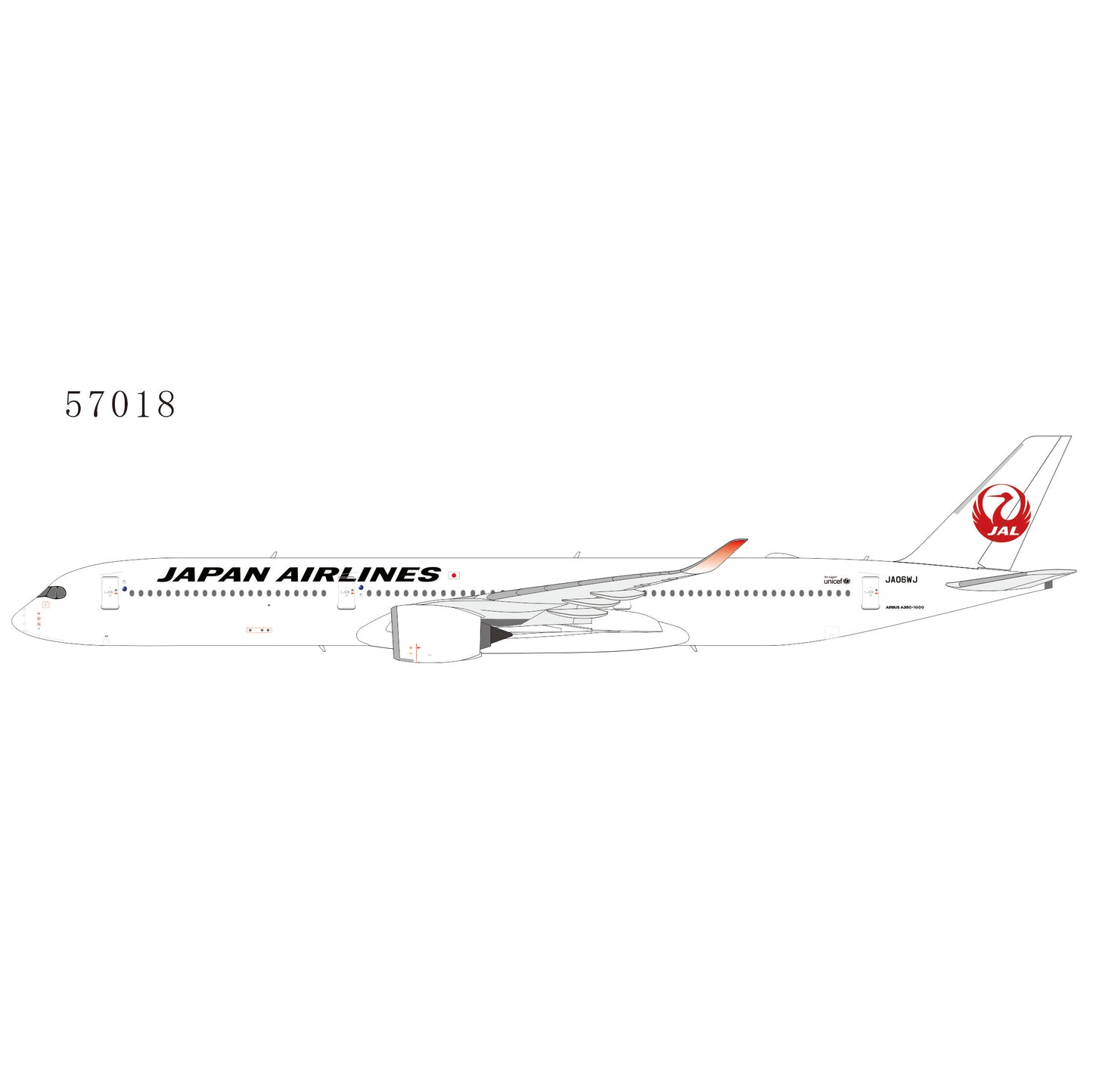 Pre-order 1:400 Japan Airlines A350-1000 JA06WJ NG Models