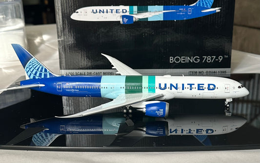 1:200 United Airlines B787-9 “The Future is SAF” Dreamliner Gemini200