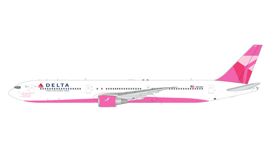 Pre-order 1:200 Delta Air Lines B767-400ER “Breast Cancer Pink” Gemini200
