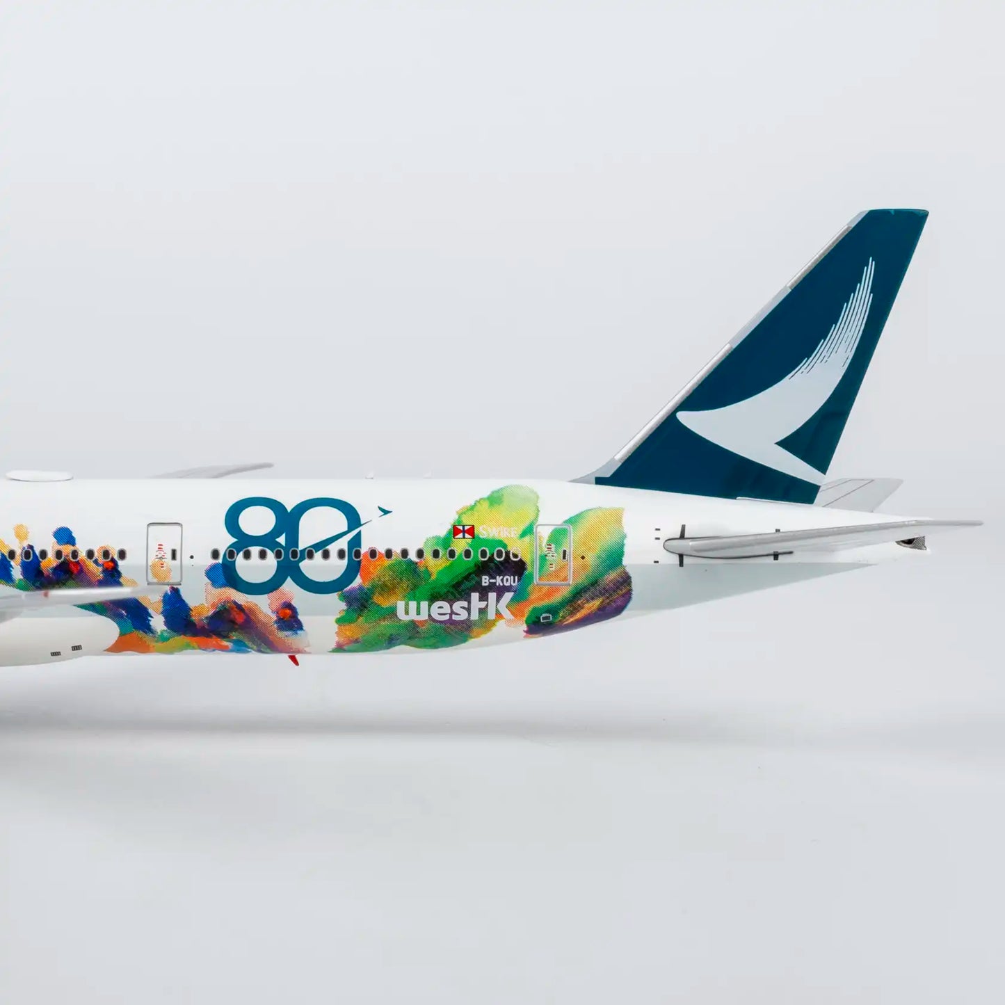 1:400 Cathay Pacific B777-300ER B-KQU “Spirit of Hong Kong” NG Models Ultimate Collection*