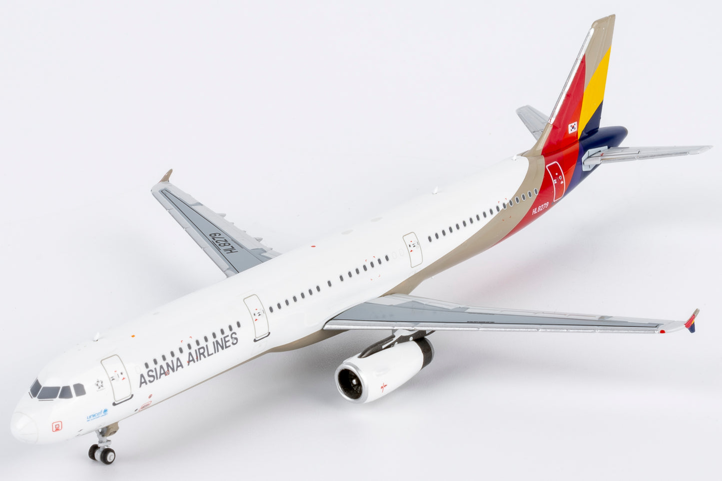 1:400 Asiana Airlines A321-200 HL8278 NG Models