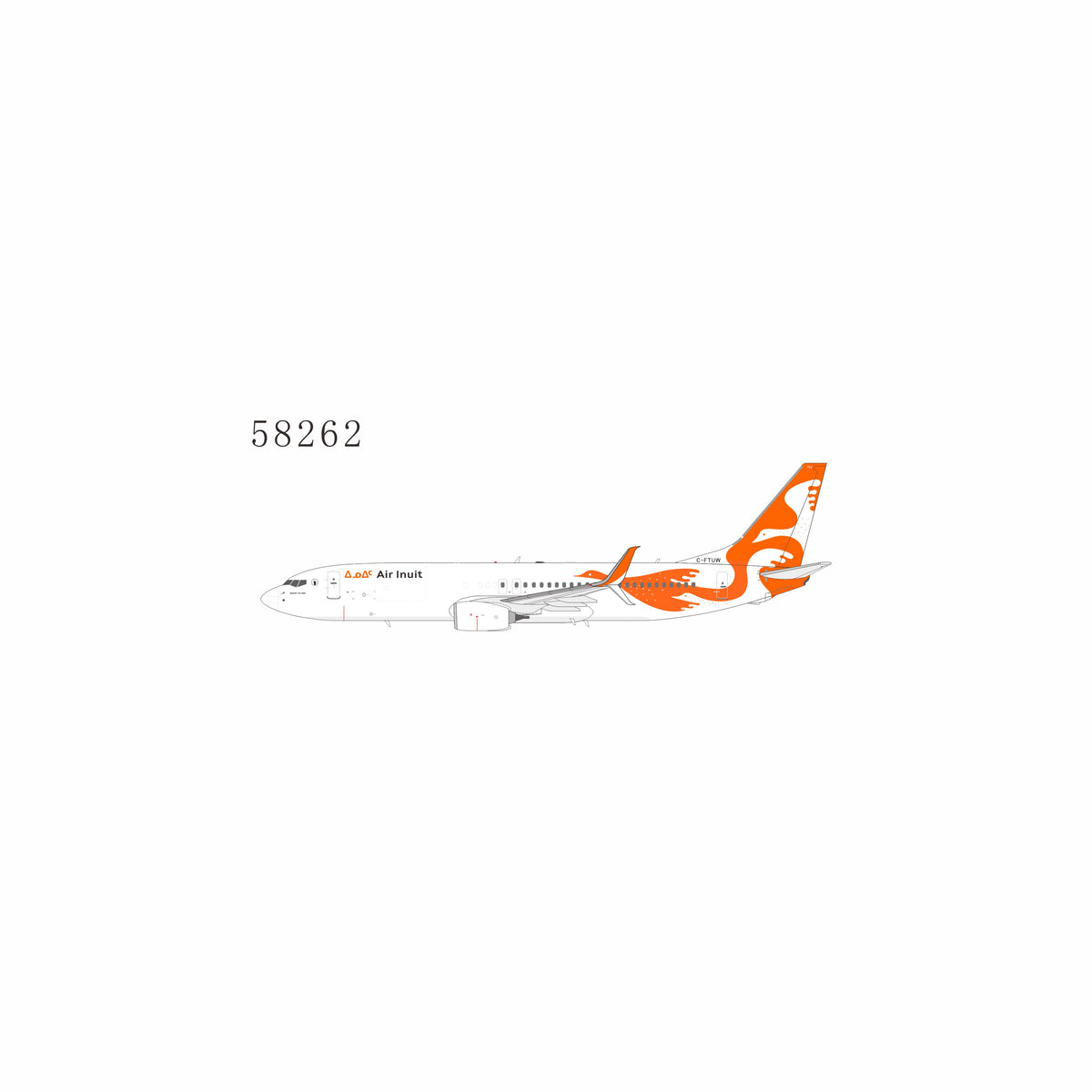 Pre-order 1:400 Air Inuit Cargo B737-800 C-FTUW NG Models