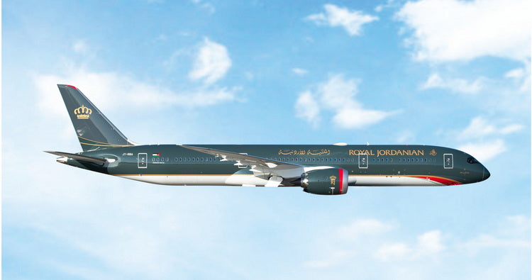 Pre-order 1:400 Royal Jordanian B787-9 Dreamliner Phoenix Models