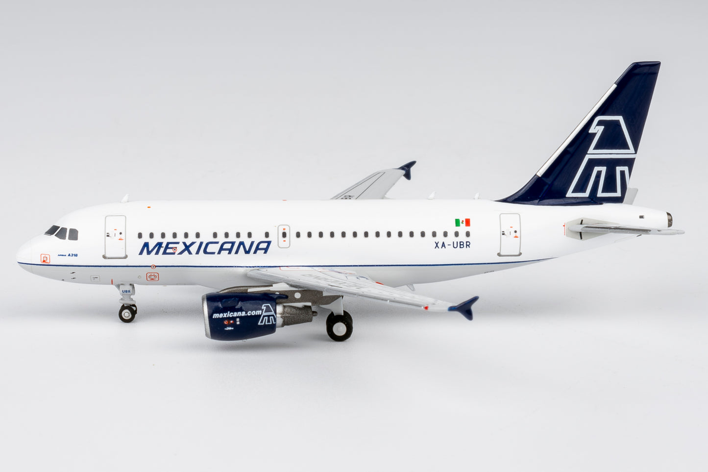 1:400 Mexicana A318-100 XA-UBR “Old Colors” NG Models