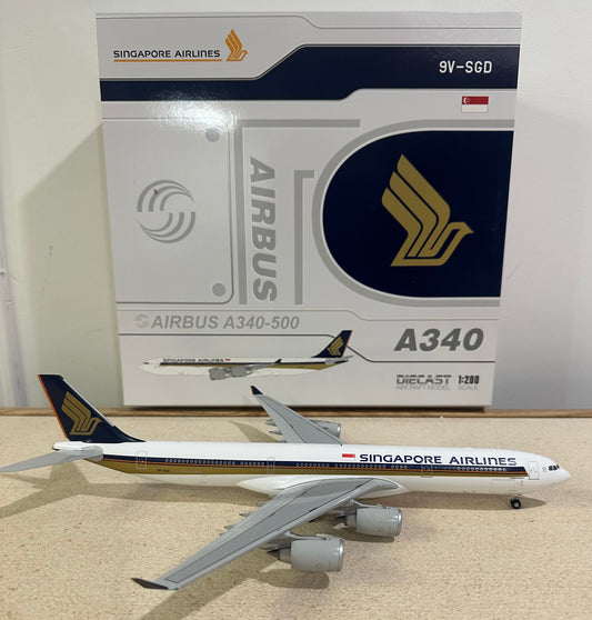 1:200 Singapore Airlines A340-500 JC Wings