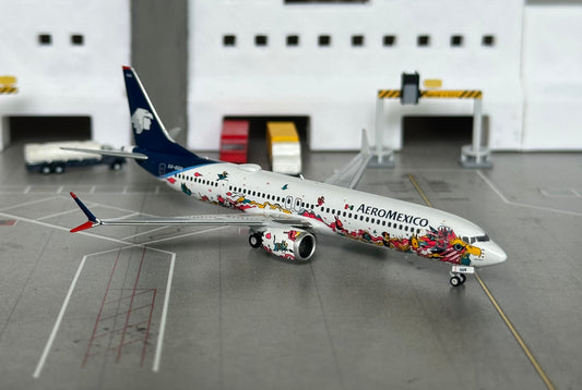 1:400 AeroMexico B737 Max 9 “Mexico City Kukulcan Special Livery” NG Models