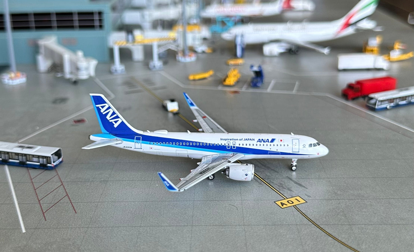 1:400 ANA All Nippon Airways A320neo Phoenix Models