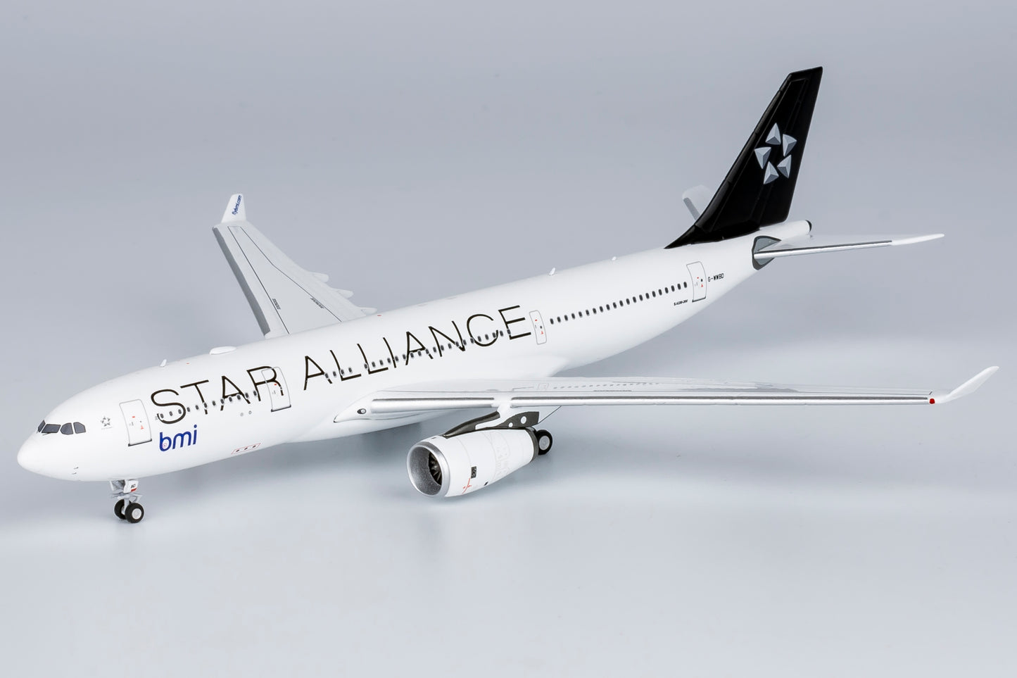 1:400 bmi British Midland International A330-200 "Star Alliance" NG Models